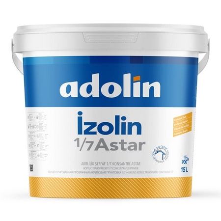Adolin İzolin Astar Şeffaf 7.5 LT